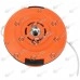 Cap cu fir motocoasa Automat - M10x1.25 - Buton albastru cu portocaliu P25